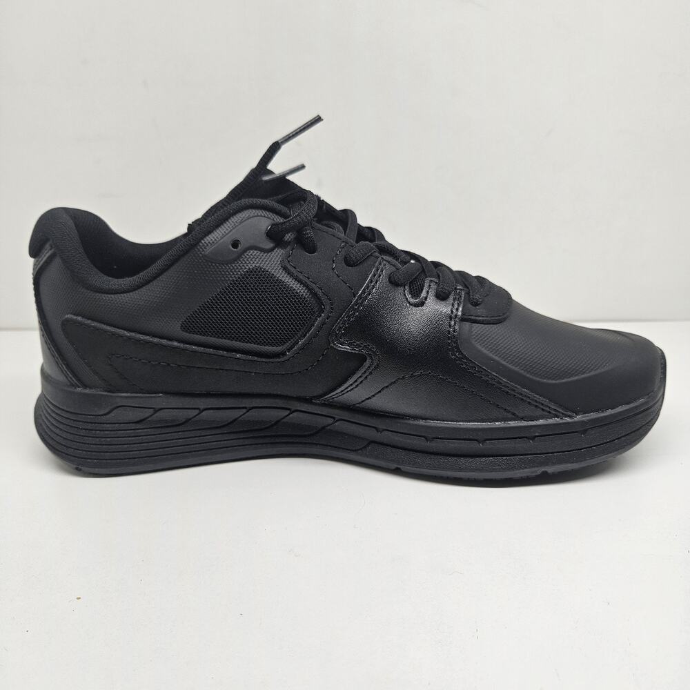Shoes For Crews Women's Size 8 Black Slip Resistant Work Shoes 22107W Lace Up